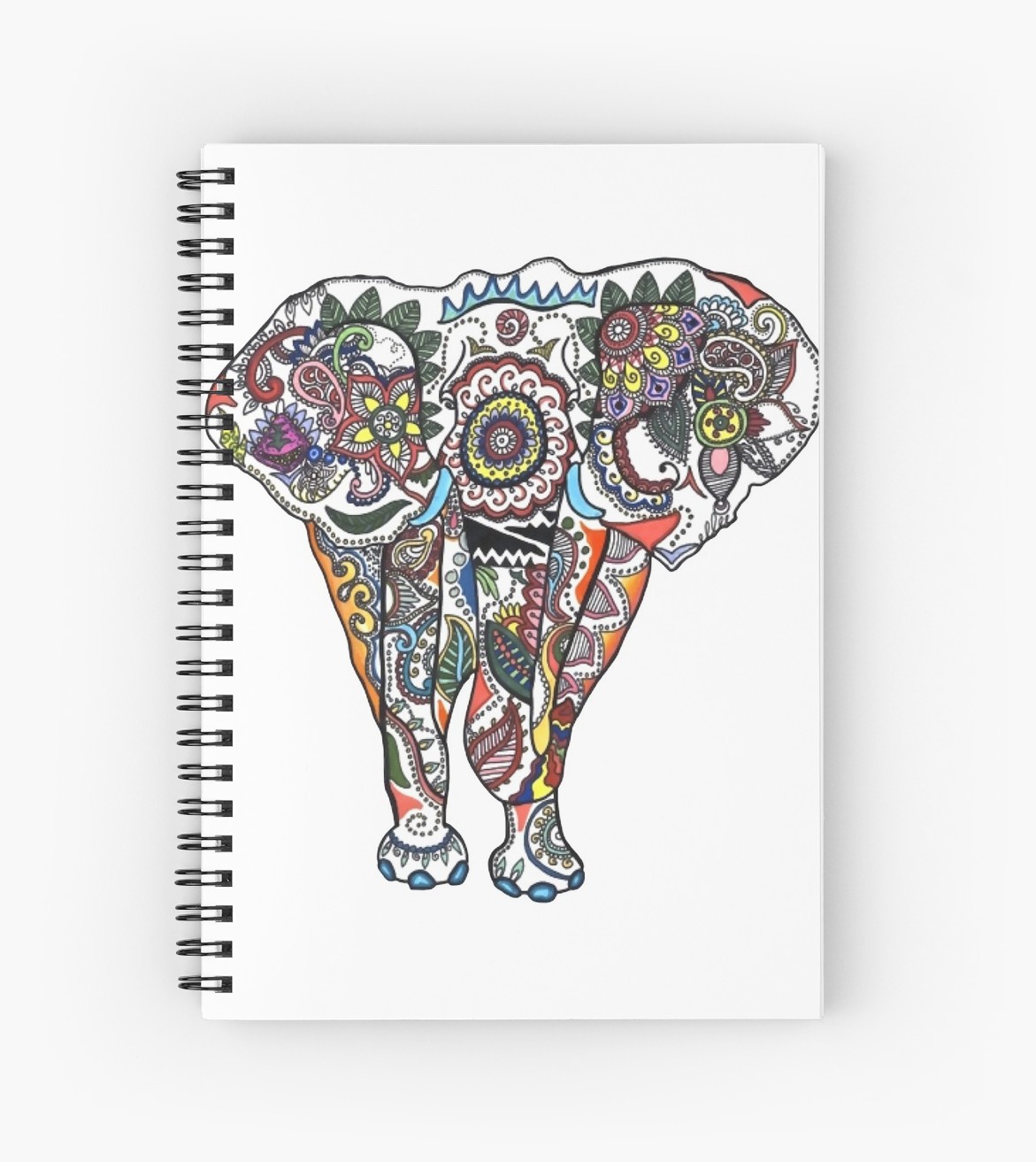 1171x1313 illustrative elephant ganesh drawing spiral notebooks - Ganesh Drawing