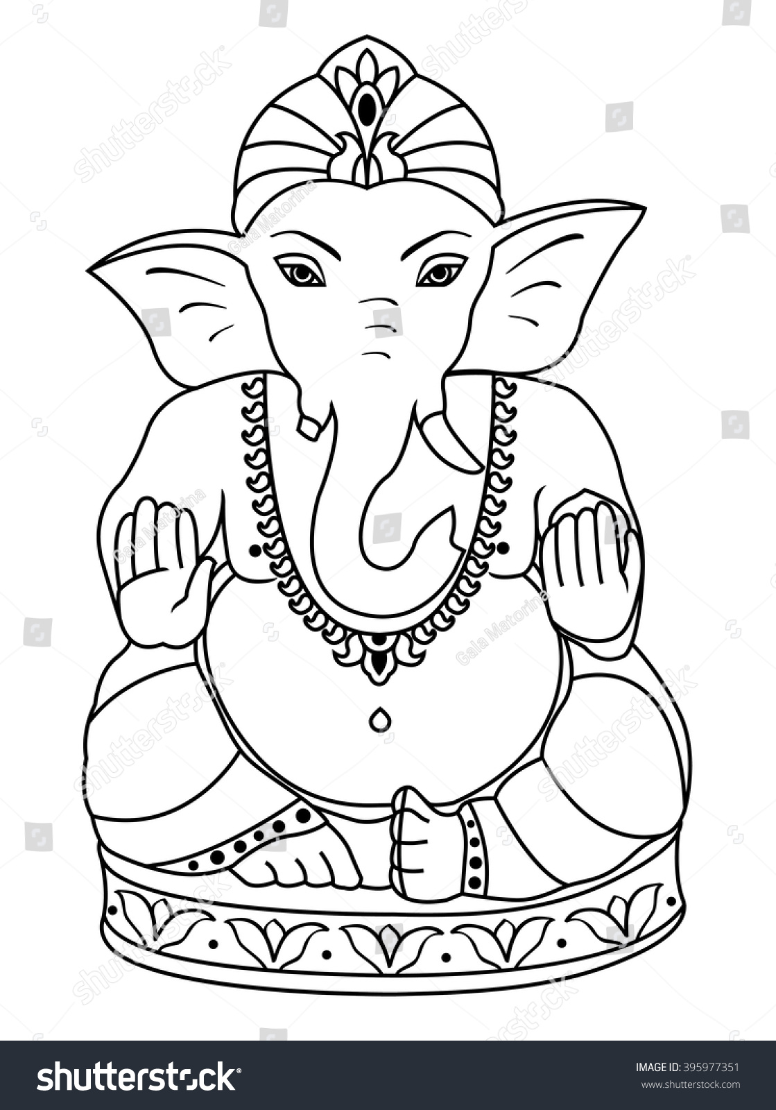 1119x1600 Ganesha Sketch Gallery Images - Ganesh Drawing Outline