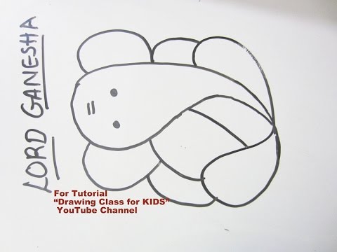 480x360 how to draw easy lord ganesha ganpati step - Ganesh Drawing Simple