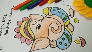 320x180 Easy Drawing Ganesha - Ganesh Drawing Simple