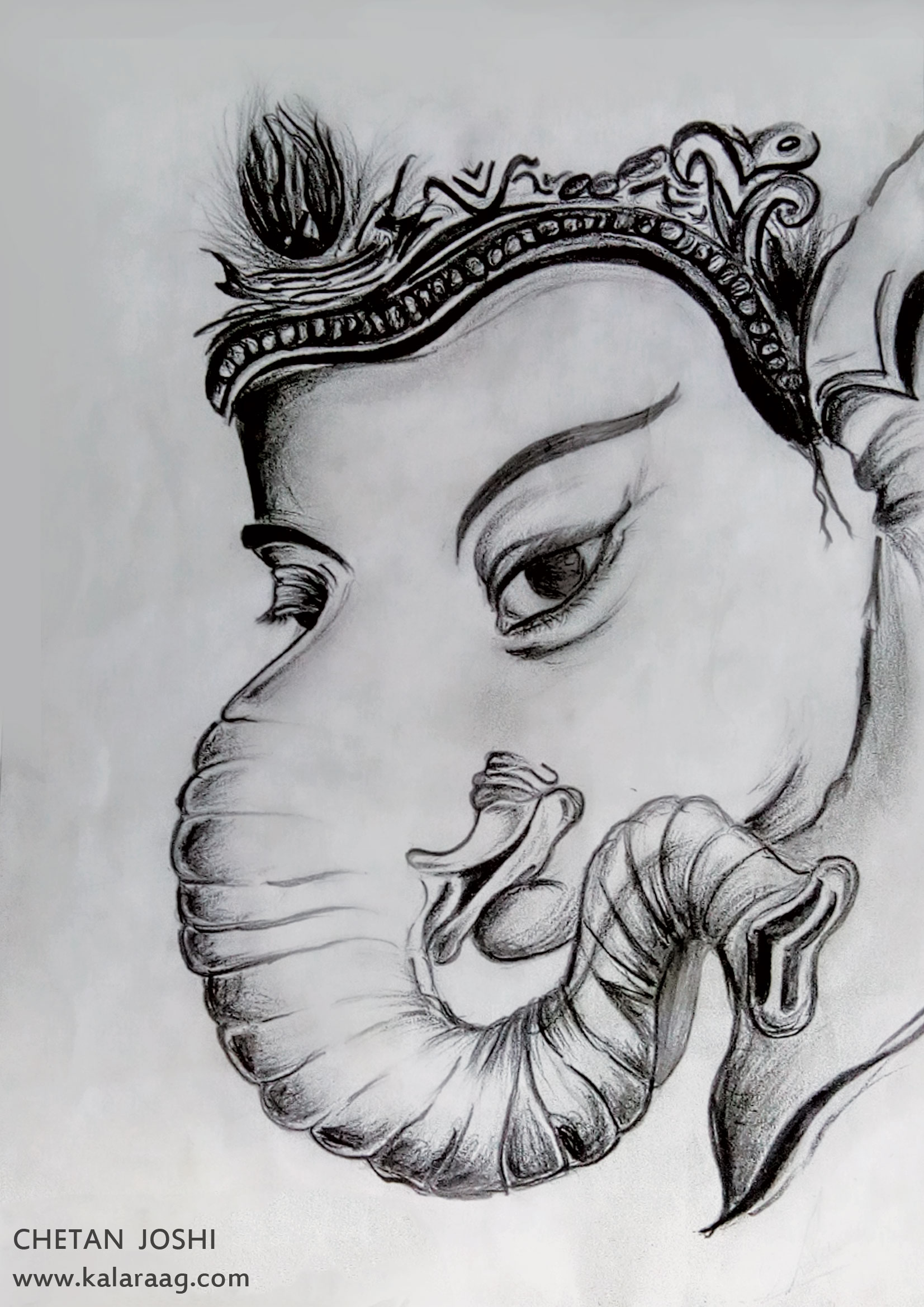 Pencil Drawing Ganpati A Step by Step Guide For Beginners