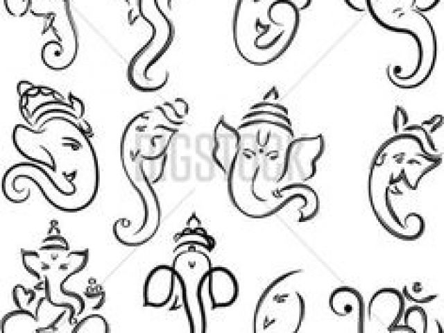 640x480 drawings easy ganesh best ganesh ji images ganesha painting - Ganesh Ji Drawing