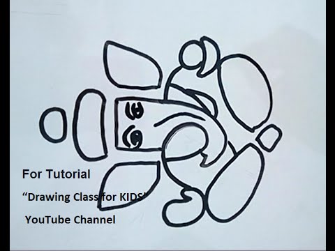 480x360 How To Draw Tutorial For Kids Lord Ganesha - Ganesha Drawing For Kid