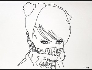 300x230 gangsta drawings fine art america - Gangsta Drawing Pictures