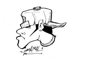 300x210 gangster drawing pencil graffiti drawing a gangsta mickey - Gangsta Drawing Pictures