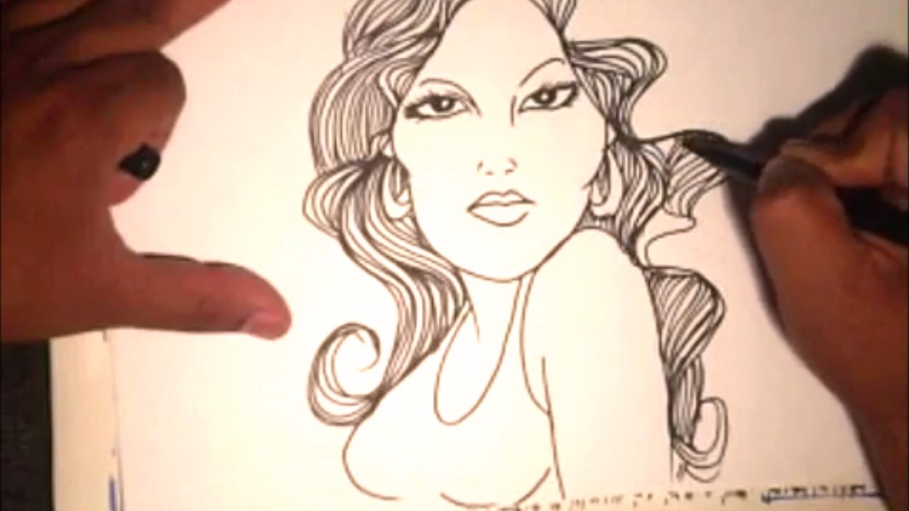 1280x720 how to draw a beautiful gangsta girl - Gangsta Girl Drawings