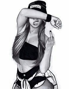 236x305 pictures gangsta girl drawings - Gangsta Girl Drawings