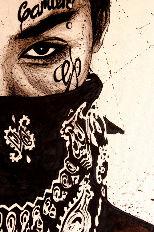 500x750 thug girl tumblr - Gangsta Girl Drawings