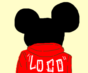 300x250 mickey mouse goes all latino gangsta drawing - Gangsta Mickey Mouse Drawing
