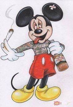 236x343 gangster mickey mouse mick in mickey mouse drawings - Gangsta Mickey Mouse Drawing