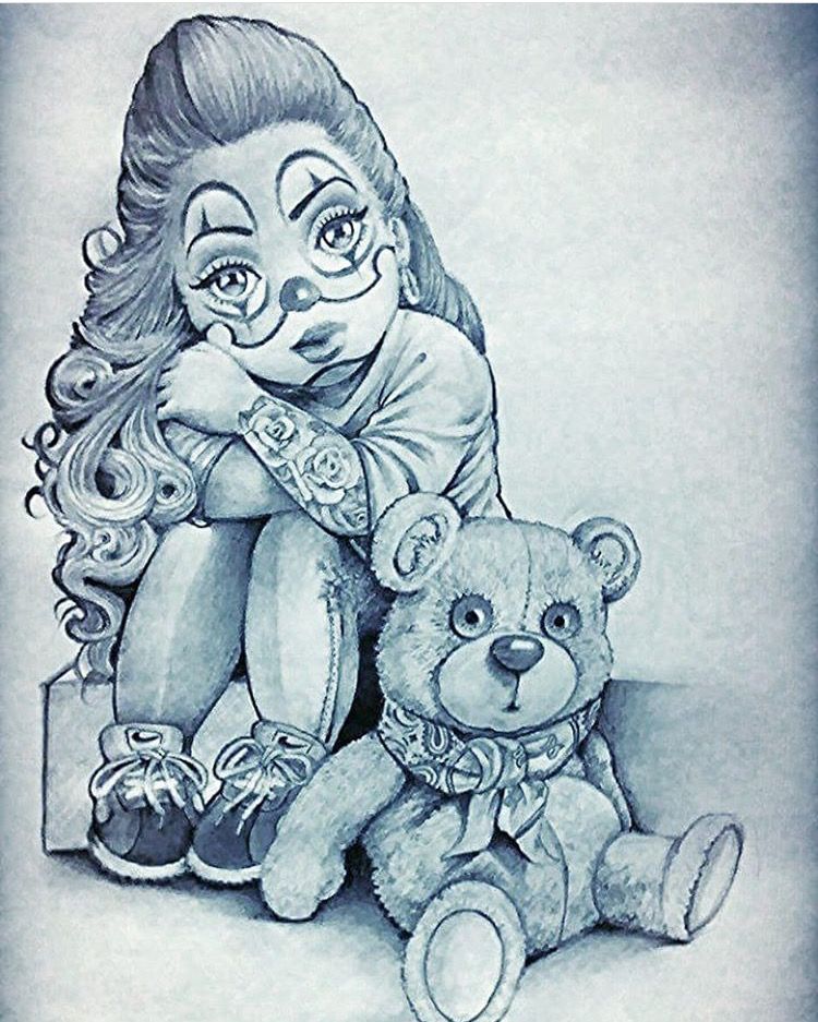Gangsta Teddy Bear Drawing at Explore collection