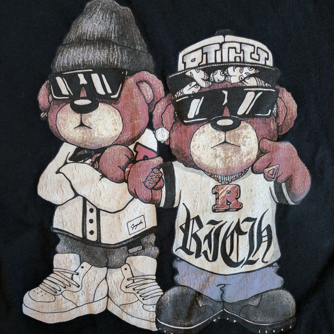 1280x1280 Teddy Bear Gangsta Images Cartoons - Gangsta Teddy Bear Drawing. 