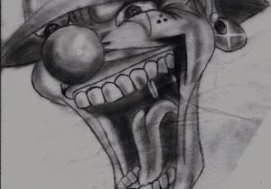 300x210 gangster drawings in pencil gangster drawings images cartoon - Gangster Clown Drawings