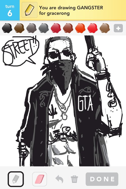 500x750 Gangster Drawings - Gangster Drawings