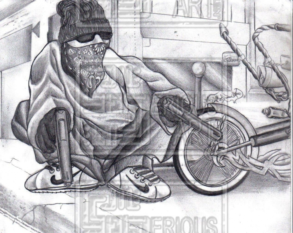 1024x817 Huge Collection Of 'gangster Drawing Pictures' Download More Than - Gangster Drawings