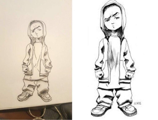 320x242 gangster drawings on paigeeworld pictures of gangster - Gangster Drawings