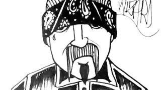320x180 how to draw a cholo gangster witha bandana - Gangster Drawings Pictures