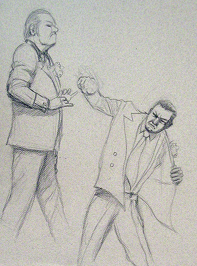 400x540 Gangster Drawings The Drawing Club - Gangster Drawings Pictures