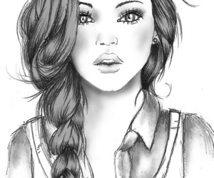 300x250 Images About Drawings On We Heart It See More About Drawing - Gangster Girl Drawings