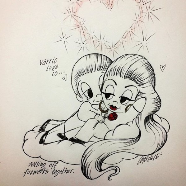 600x600 Gangster Cool Drawings Love - Gangster Love Drawings