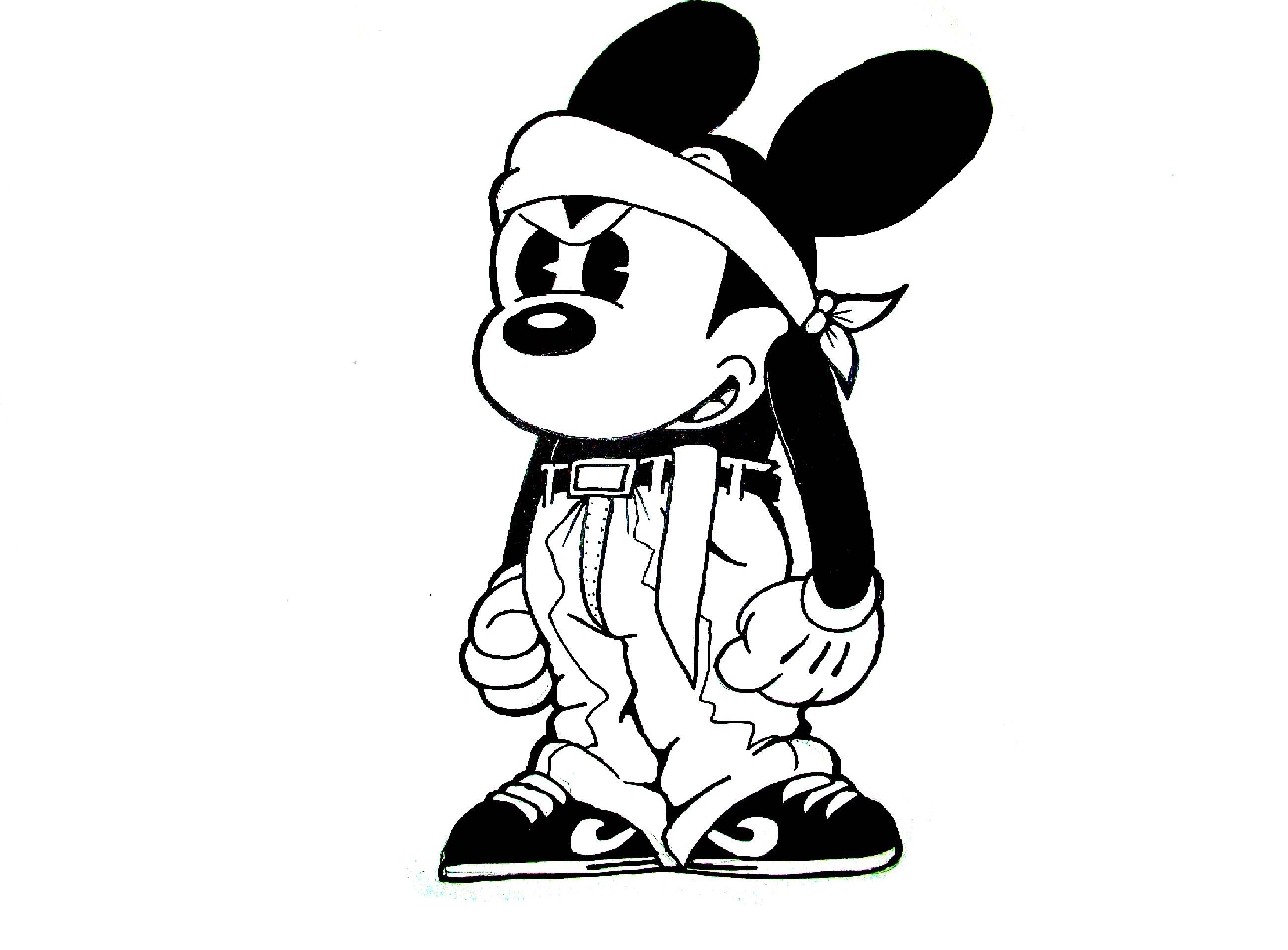 Gangster Mickey Mouse Drawing at Explore