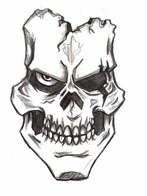 474x631 Graffiti Gangster Skull Drawing Gtgt - Gangster Skull Drawing