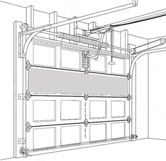 329x318 maryland residential garage doors washington dc gaithersburg - Garage Door Drawing