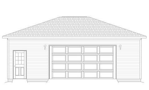 478x289 frame series custom one story garage plans - Garage Drawings
