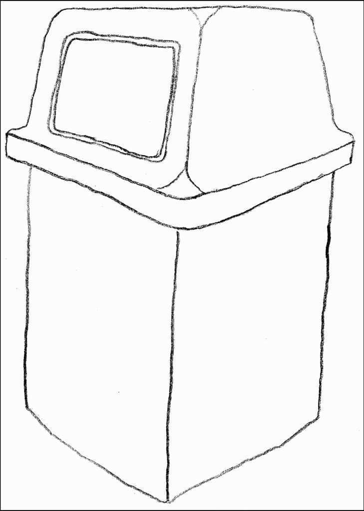 Garbage Can Drawing at Explore collection of