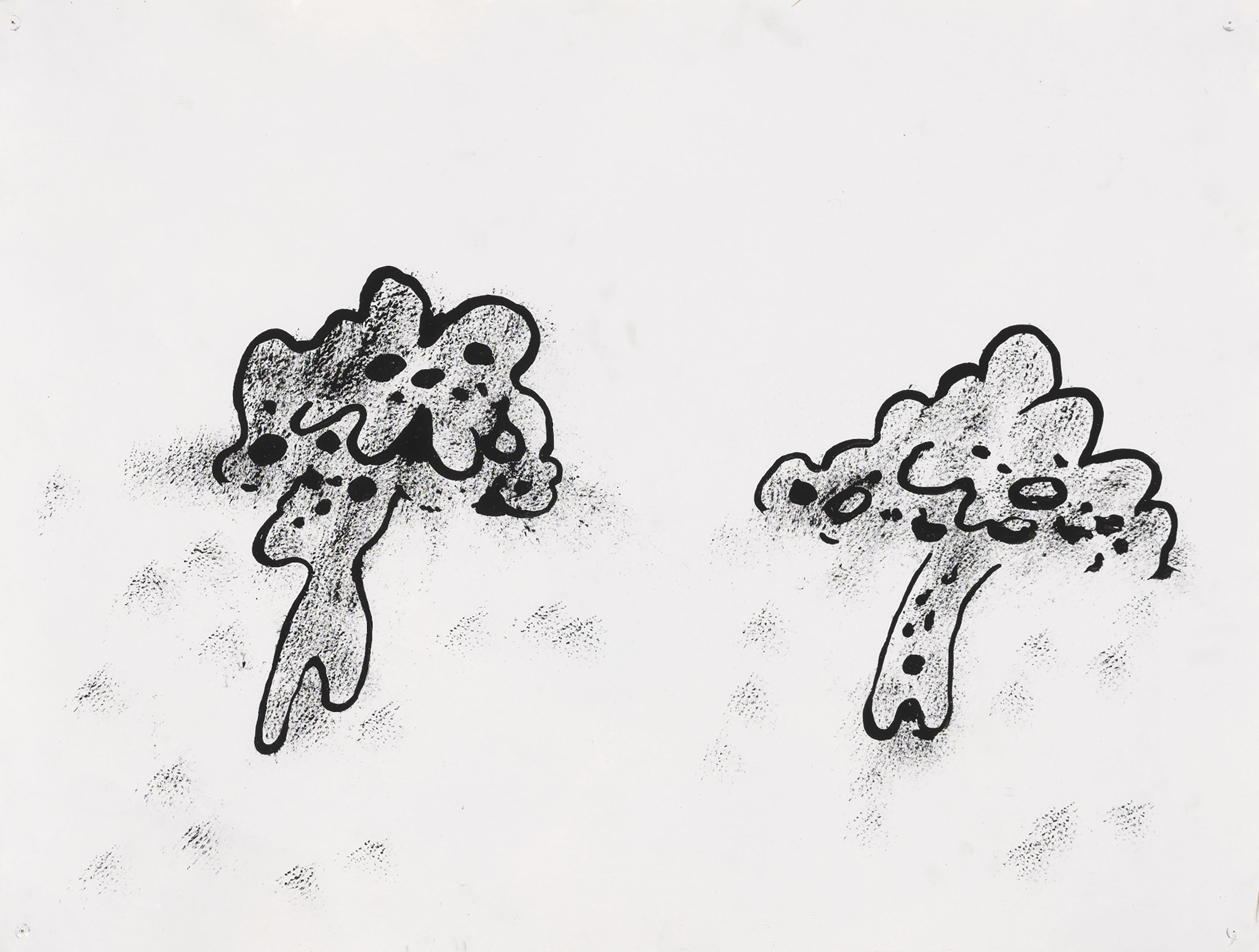 3200x2420 Mike Kelley - Garbage Drawing