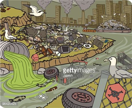 458x374 Garbage Drawing - Garbage Drawing