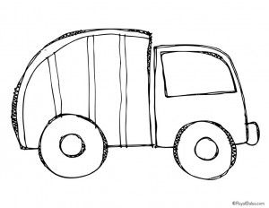 Garbage Truck Drawing at PaintingValley.com | Explore collection of