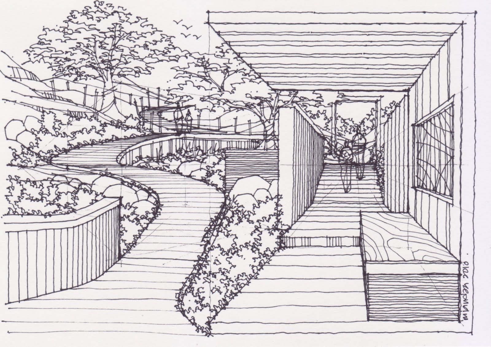 Дизайн проекта территория парка 7 класс рисунок. Эскиз ландшафта. Сад в перспективе. Наброски ландшафта. Ландшафт карандашом.