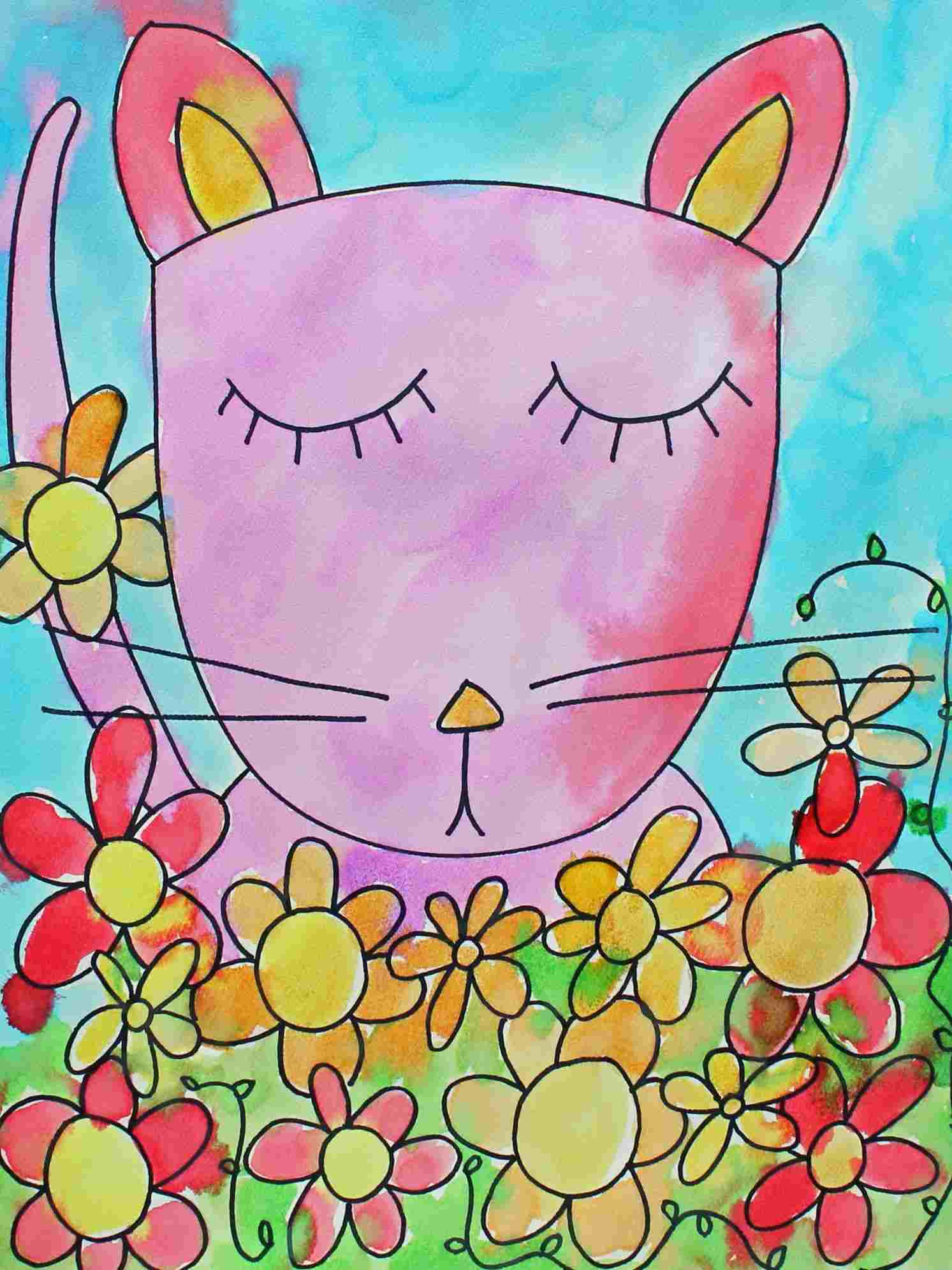 1493x1991 Garden Drawing For Kids - Garden Drawing Easy