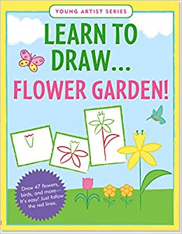 260x334 Learn To Draw Flower Garden! - Garden Drawing Easy