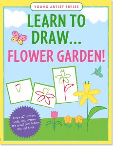 232x300 Learn To Drawflower Garden!, Kids Activity Books, Learn To Draw - Garden Drawing For Kids