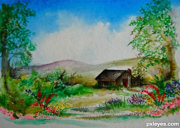 600x426 Gardens Drawing Contest - Garden Drawing Pictures