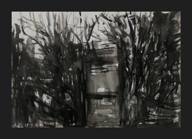 375x272 garden, gate, fence drawing - Garden Gate Drawing