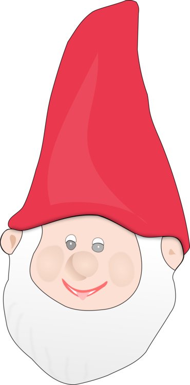 370x750 Garden Gnome Drawing Cc0 - Garden Gnome Drawing