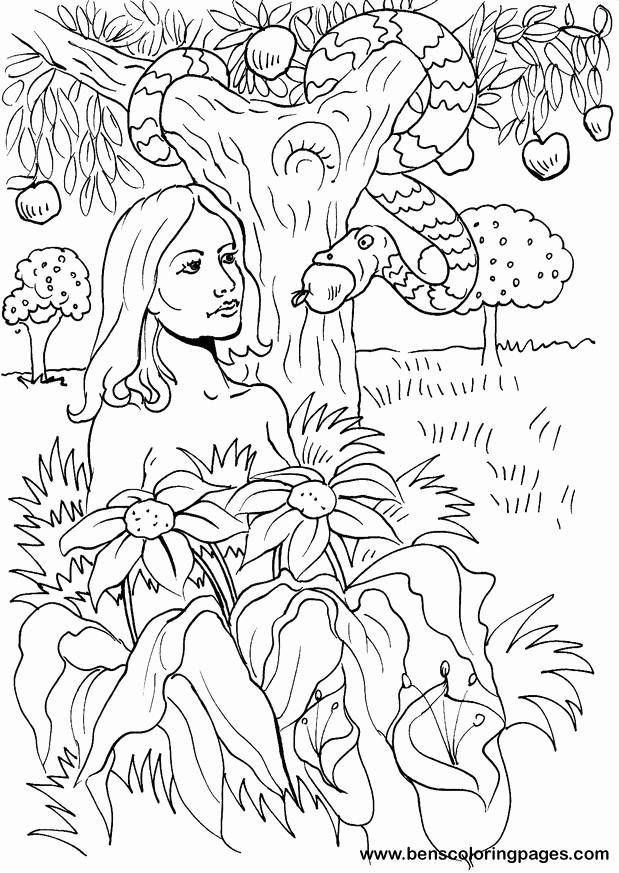 77 Bible Coloring Pages Garden Of Eden Images & Pictures In HD