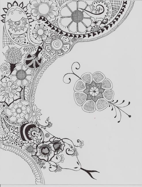 493x650 Garden Of Eden Drawing - Garden Of Eden Drawing