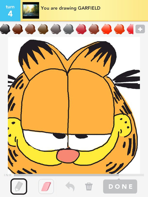 500x667 Garfield Drawings - Garfield Drawing