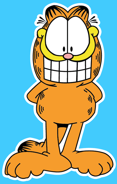 400x628 How To Draw Garfield From The Garfield Show With Easy Step - Garfield Drawing