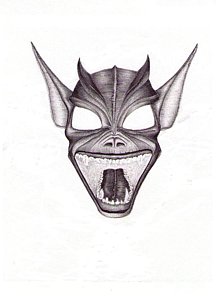 218x300 Gargoyle Drawings Fine Art America - Gargoyle Drawing