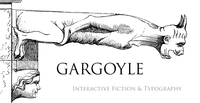 640x330 Gargoyle Interactive Fiction - Gargoyle Drawing
