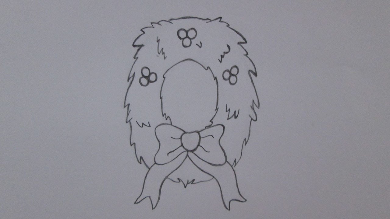 1280x720 how to draw a garland - Garland Drawing
