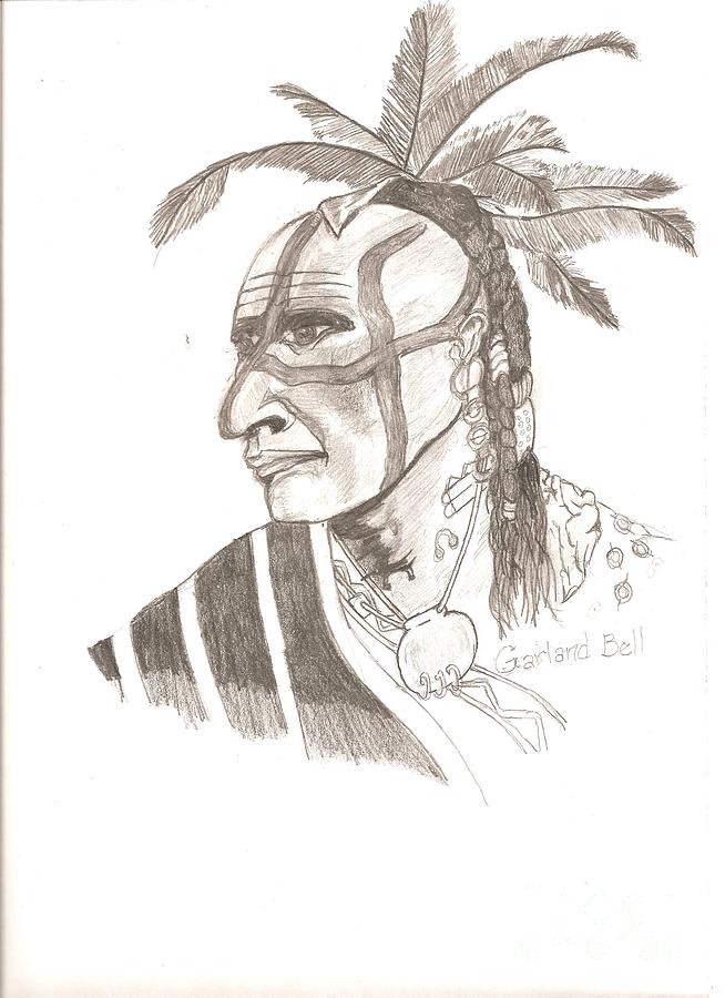654x900 Seminole Drawing - Garland Drawing