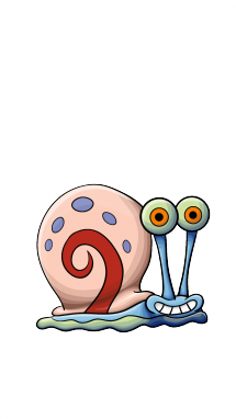 215x382 Wondering How To Draw Gary The Snail From Spongebob Just Check - Gary The Snail Drawing