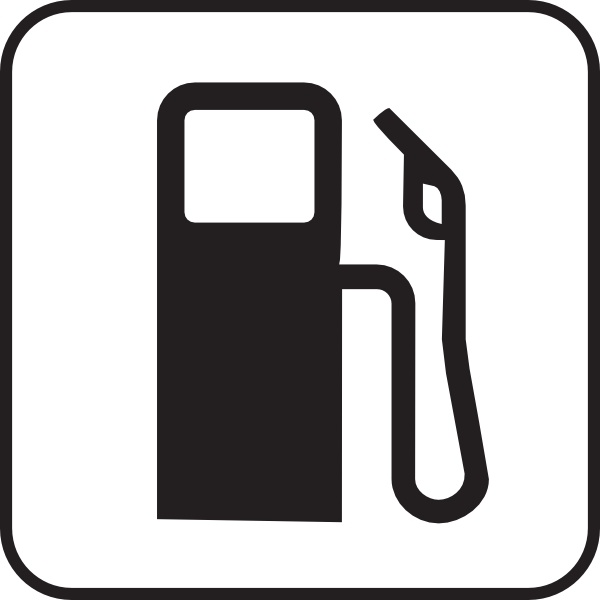 600x600 Gas Pump Clip Art Free Vector In Open Office Drawing - Gas Drawing