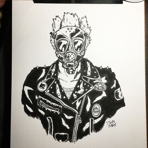 500x500 Tumblr - Gas Mask Drawing Tumblr